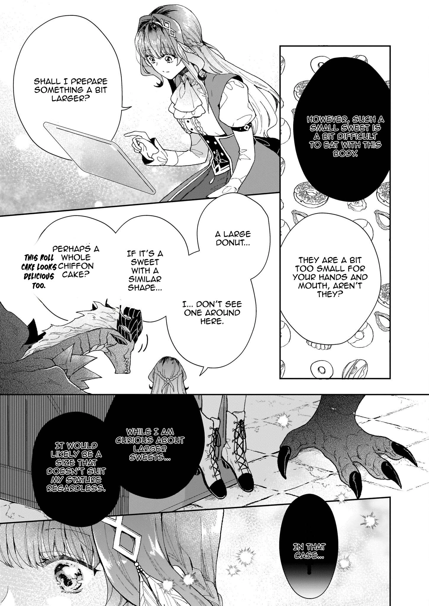The Abandoned Sacrifice Feeds a Dark Dragon with Her "Delivery" Skill Chapter 3 - page 25